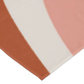 Retro-Herbstwirbel Tischdecke (Schrägansicht)