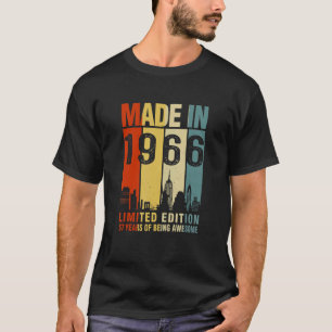 Retro Hergestellt 1966 57 Jahre lang großartig T-Shirt