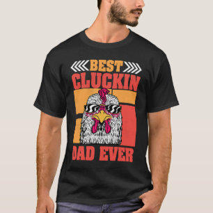 Retro-Herren-Shirt: Bester gluckender Vater aller  T-Shirt