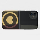 Retro-Herzgrafik Case-Mate iPhone Hülle (Rückseite (Horizontal))