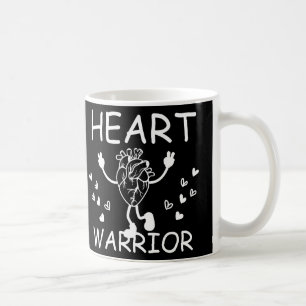 Retro Herzkrieger Anatomisches Herzklopfen Bewusst Kaffeetasse