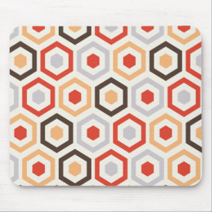 Retro Hexagone Mousepad