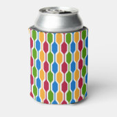 Retro Hexagons Dosenkühler (Kanne Rückseite)