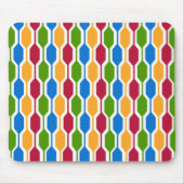 Retro Hexagons Mousepad (Vorne)