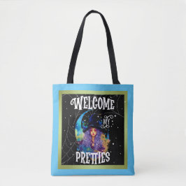 Retro Hexe Beauty Halloween Tasche