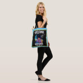 Retro Hexe Beauty Halloween Tasche (Am Model)