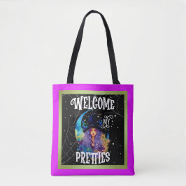 Retro Hexe Beauty Halloween Tasche