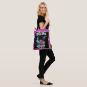 Retro Hexe Beauty Halloween Tasche (Am Model)