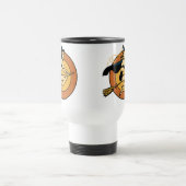Retro Hexe Reisebecher (Mittel)