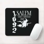 Retro Hexe Salem 1692 verpassten sie eine Hexenhal Mousepad (Mit Mouse)