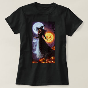 Retro-Hexen-Halloween-T-Shirt T-Shirt