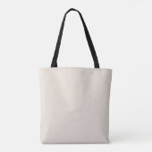 Retro Hexenhut-Wickername Tote-Tasche Tasche (Rückseite)