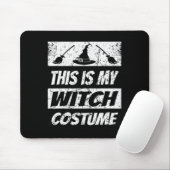 Retro Hexenmeister Halloween Matching Group Kostüm Mousepad (Mit Mouse)