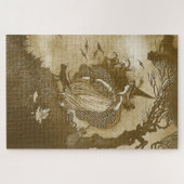 Retro Hexenpuzzle Puzzle (Horizontal)