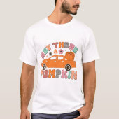 Retro Hey There Pumpkin - Fall T - Shirt (Vorderseite)