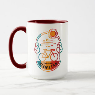 Retro Hiawatha Bike Bahn Tasse