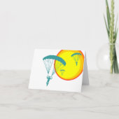 Retro Himmeltaucher Karte (Vorderseite)