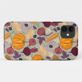 Retro-Hintergrund aus frischem Gemüse Case-Mate iPhone Hülle (Rückseite (Horizontal))