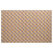 Retro-Hintergrund aus frischem Gemüse Stoff (Yard (91,4 cm))