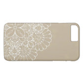 Retro Hintergrund mit Spitzeverzierung Case-Mate iPhone Hülle (Rückseite (Horizontal))