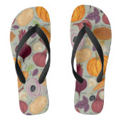 Retro Hintergrund vom Frischgemüse Badesandalen (Fußbett)