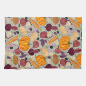 Retro Hintergrund vom Frischgemüse Handtuch (Horizontal)