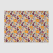 Retro Hintergrund vom Frischgemüse Seidenpapier (Vorderseite)