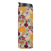 Retro Hintergrund vom Frischgemüse Thermosbecher (Nach rechts gedreht)