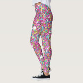 Retro Hippie 60's Pattern Leggings (Links)