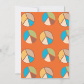 Retro Hippie 70's 60er Groovy Birthday Party Invit Einladung (Rückseite)