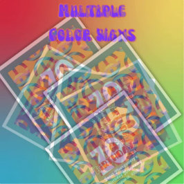 Retro Hippie Blume 1960er 70er Jahre Serviette