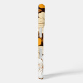 Retro Hippie-Blume Beige Gelbbraun Case-Mate iPhone Hülle (Rückseite / Rechts)