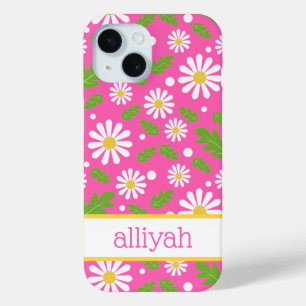 Retro-Hippie-Blumen-Daisy-Muster Case-Mate iPhone Hülle