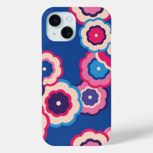 Retro-Hippie-Blumenmuster Case-Mate iPhone Hülle