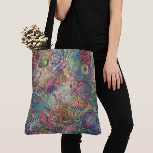 Retro Hippie: Fantasy-Tasche Tasche (Von Nahem)