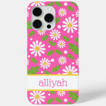 Retro Hippie Flowers Daisy Pattern