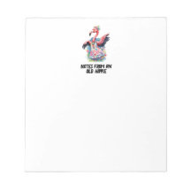 Retro Hippie Gefärbte Krawatte Flamingo Spaß