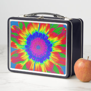 RETRO HIPPIE GEFÄRBTE KRAWATTE LUNCHBOX