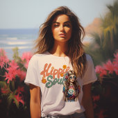 Retro Hippie Seele Tri-Blend Shirt
