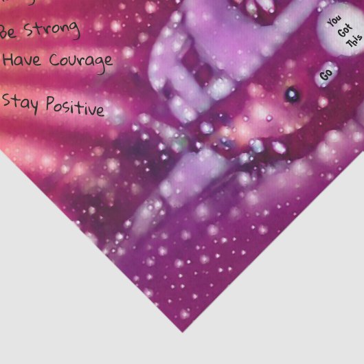 Retro-Hippie Sie Got diese Inspiration Seidenpapier (Ausschnitt)