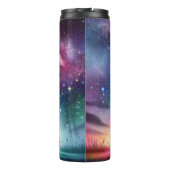 Retro Hippie Thermal Tumbler Thermosbecher (Rückseite)