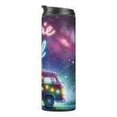 Retro Hippie Thermal Tumbler Thermosbecher (Nach rechts gedreht)