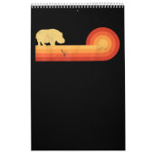 Retro Hippopotamus 60er 70er Hippo Kalender (Titelbild)