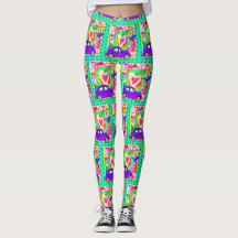 Retro Hippy Gefärbte Krawatte Car Heart 1960s 1970