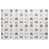 Retro Hipster Graphics #3 ID1073 Stoff (Fat Quarter (45,7 x 55,9 cm))