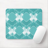 Retro Hipster Mousepad, Aquamarin Mousepad (Mit Mouse)