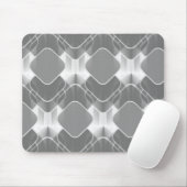 Retro Hipster Mousepad, grau Mousepad (Mit Mouse)