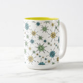 Retro Hipster-Raum-Alters-AtomSternexplosion 15oz Zweifarbige Tasse (VorderseiteRechts)