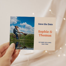 Retro-Hochzeit Mitte des Jahrhunderts Einladung