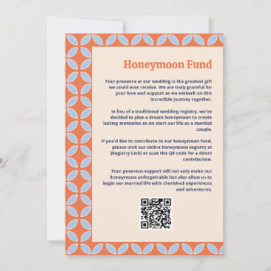 Retro-Hochzeit Mitte des Jahrhunderts Einladung